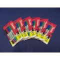 Lot of 6 Fine / Ulta Fine Tip Sharpie 4 Pack